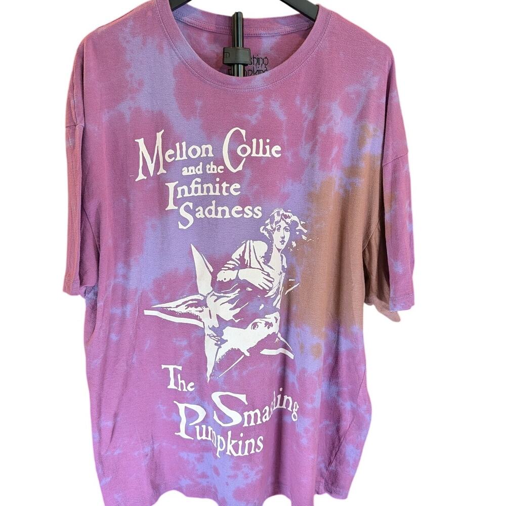 Smashing Pumpkins Mellon Collie Tie Dye Band T Shirt XL Unisex Rock Grunge
